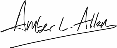 Amber Allen signature